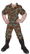 welome home soldier life size cutout